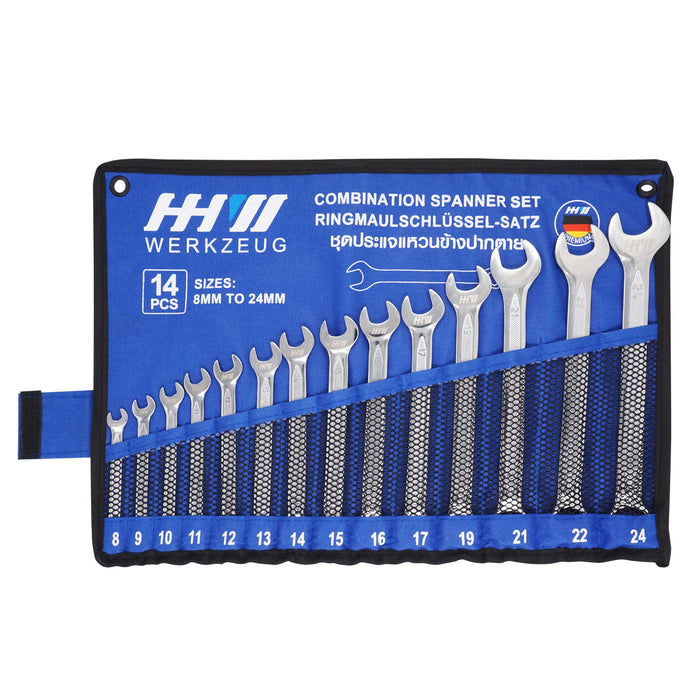 HHW ประแจแหวนข้างปากตาย Combination spanner 11.100002