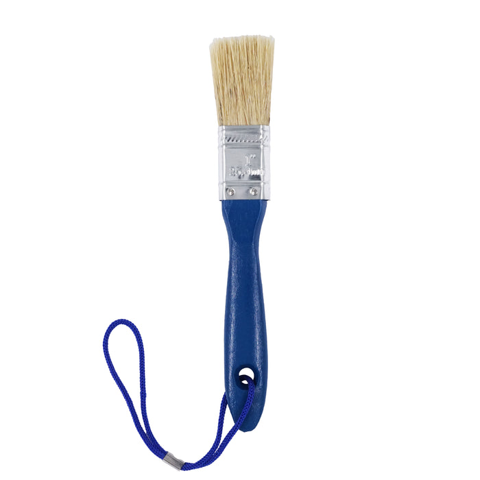 HHW แปรงทาสี ด้ามไม้ 1 นิ้ว Paint brush wooden handle 1" 11.100012