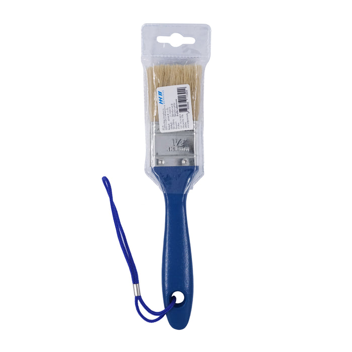 HHW แปรงทาสี ด้ามไม้ 1.5 นิ้ว Paint brush wooden handle 1.5" 11.100013