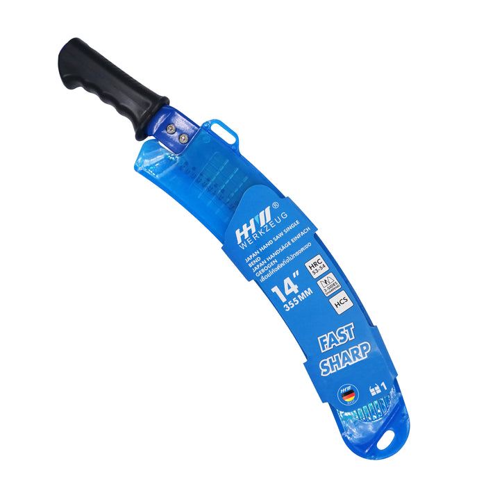 HHW เลื่อยโค้งตัดกิ่งไม้ ทรงตะขอ 14 นิ้ว Pruning Saw Single Bend with Hook 14" 11.100042