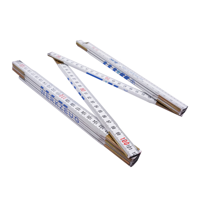 HHW ไม้บรรทัดแบบพับ 2 เมตร Folding Rule with Concealed Joint 2 meters 11.100105