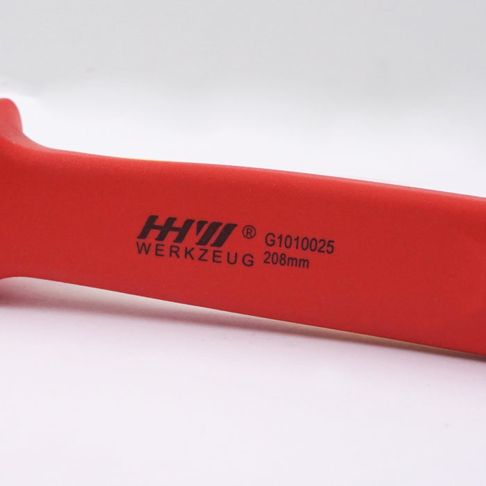 HHW คีมตัดปากเฉียง หุ้มฉนวนกันไฟ ขนาด 8 นิ้ว VDE Side Cutter ISO 5746 IEC 60900 Size 8" 11.100111