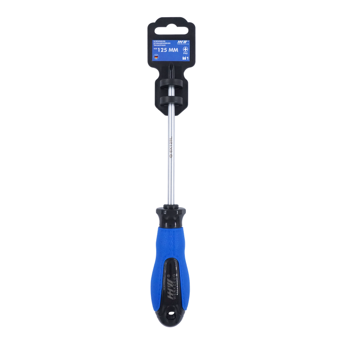 HHW ไขควงปากแฉก ขนาด PH2x125 มม Screwdriver Size PH2x125 mm 11.100123