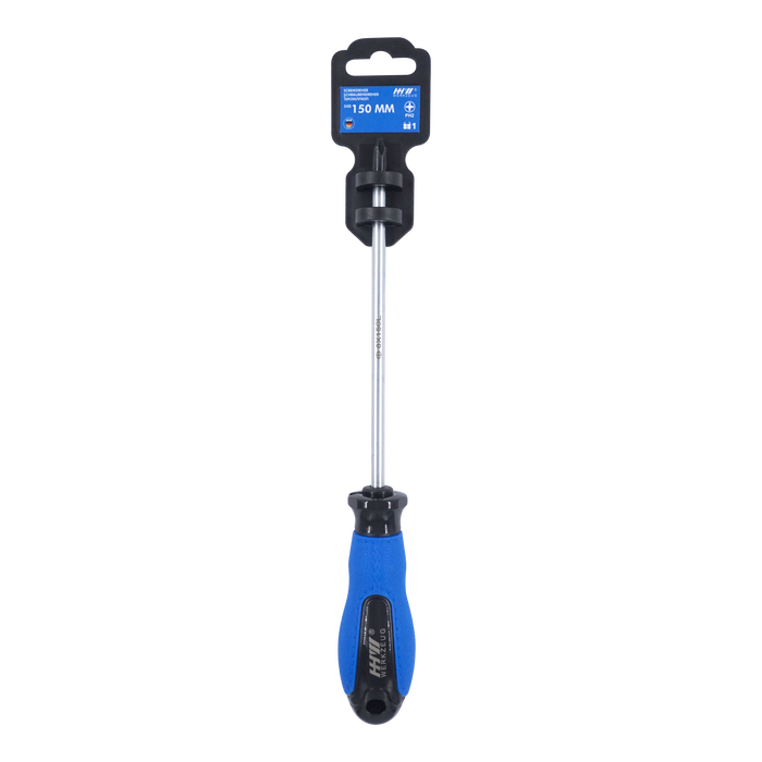 HHW ไขควงปากแฉก ขนาด PH2x150 มม Screwdriver Size PH2x150 mm 11.100124
