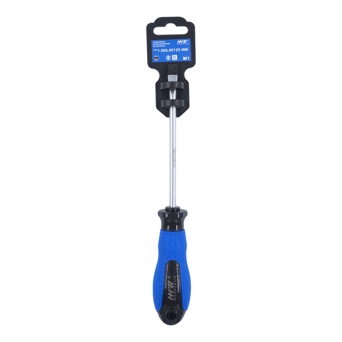 HHW ไขควงปากแบน ขนาด 6.0x125 มม Screwdriver Size 6.0x125 mm 11.100129
