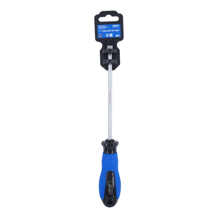HHW ไขควงปากแบน ขนาด 6.0x150 มม Screwdriver Size 6.0x150 mm 11.100130