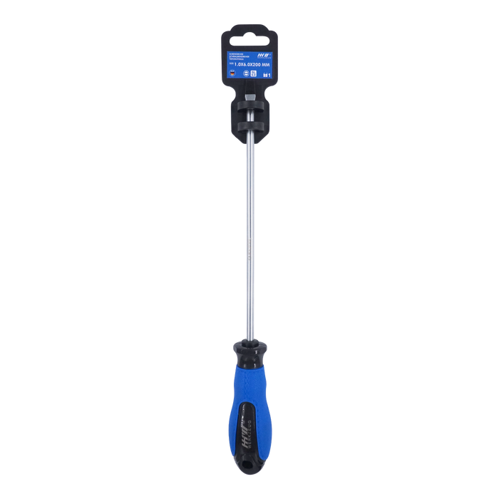 HHW ไขควงปากแบน ขนาด 6.0x200 มม Screwdriver Size 6.0x200 mm 11.100131