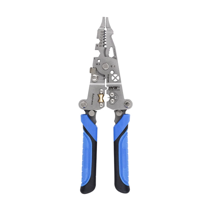 HHW คีมปอกสายไฟอเนกประสงค์ 8 นิ้ว Wire stripper plier 8" 11.100134