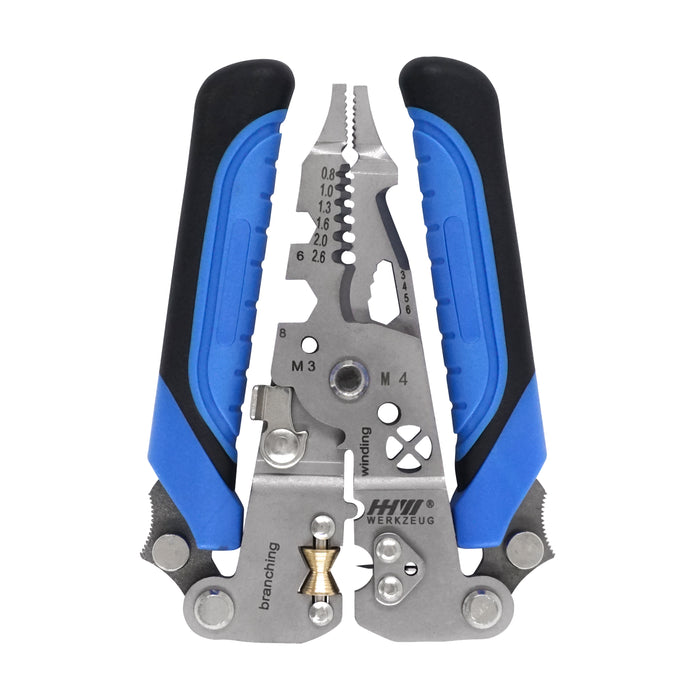 HHW คีมปอกสายไฟอเนกประสงค์ 8 นิ้ว Wire stripper plier 8" 11.100134