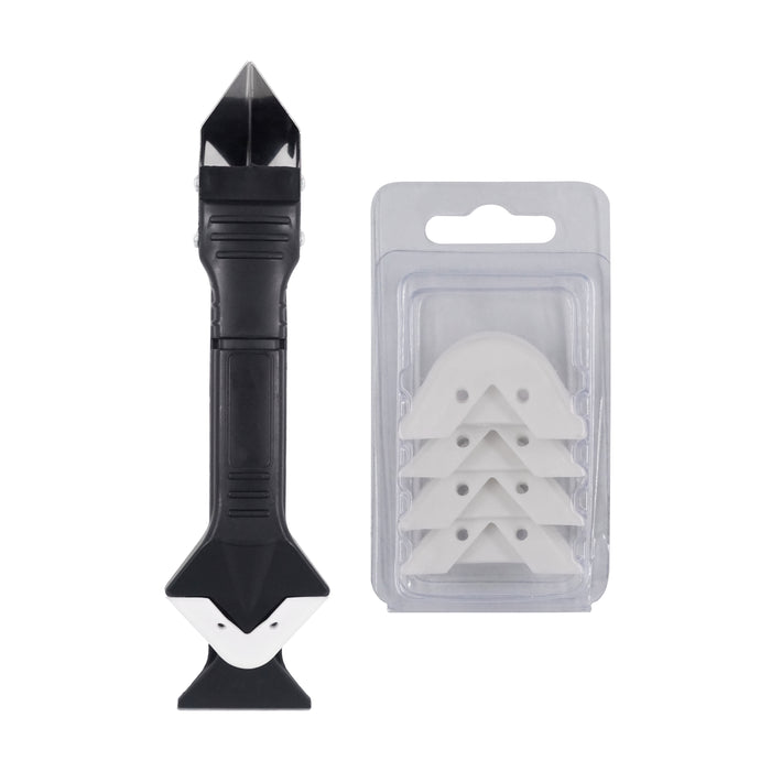HHW ชุดเครื่องมือปาด-ขูดซิลิโคน ยาวรวม 190 มม Silicone trowel and scraper length 190 mm 11.100143