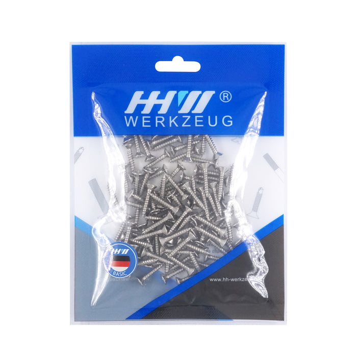 HHW สกรูเกลียวปล่อย M6x3/4" 100 ชิ้น PH2 Self Tapping Screw M6x3/4" 100 pcs. 20.200895