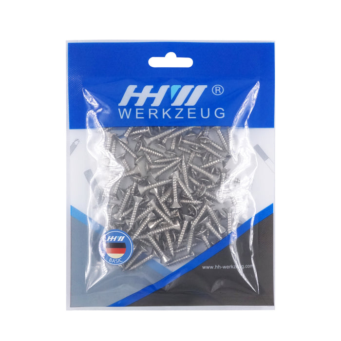 HHW สกรูเกลียวปล่อย M7x1" 100 ชิ้น PH2 Self Tapping Screw M7x1" 100 pcs. 20.200975