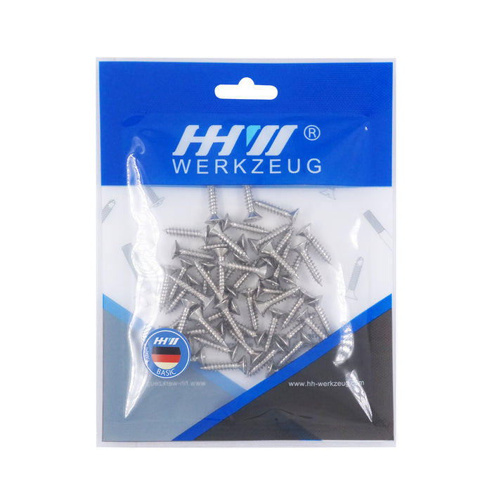 HHW สกรูเกลียวปล่อย M7x1" 50 ชิ้น PH2 Self Tapping Screw M7x1" 50 pcs. 20.200976