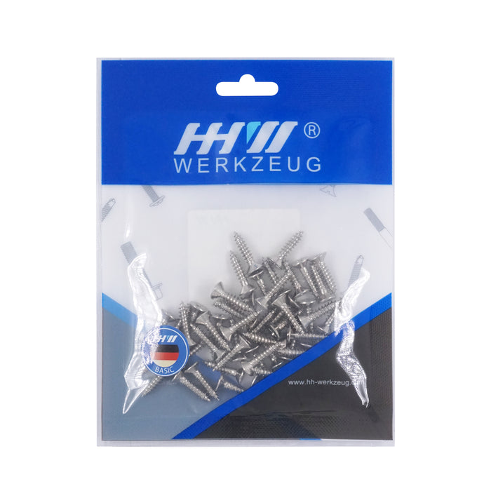 HHW สกรูเกลียวปล่อย M8x3/4" 50 ชิ้น PH2 Self Tapping Screw M8x3/4" 50 pcs. 20.200905