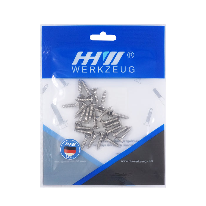 HHW สกรูเกลียวปล่อย M8x3/4" 25 ชิ้น PH2 Self Tapping Screw M8x3/4" 25 pcs. 20.200906