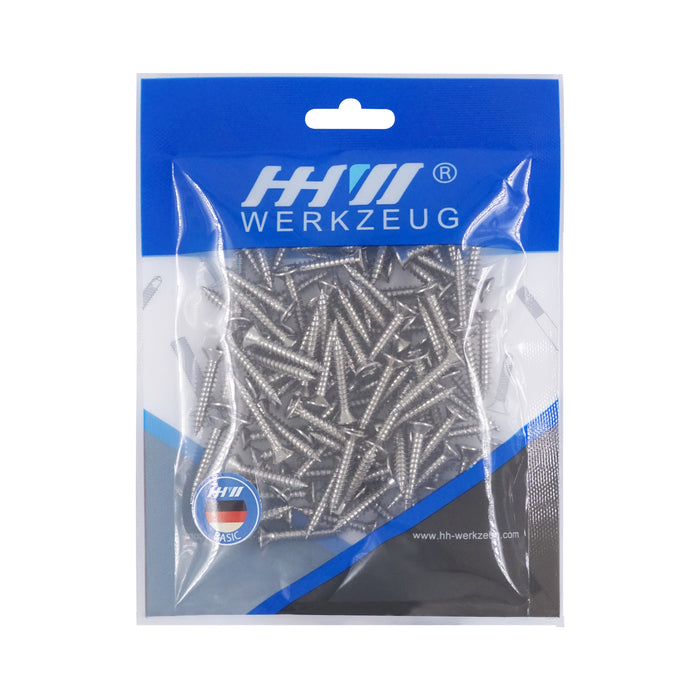 HHW สกรูเกลียวปล่อย M8x1" 100 ชิ้น PH2 Self Tapping Screw M8x1" 100 pcs. 20.200907