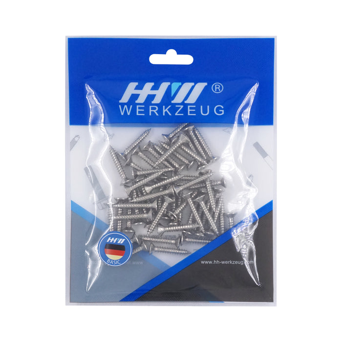 HHW สกรูเกลียวปล่อย M8x1" 50 ชิ้น PH2 Self Tapping Screw M8x1" 50 pcs. 20.200908