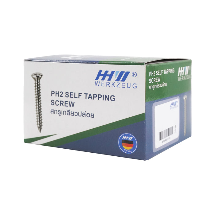 HHW สกรูเกลียวปล่อย M6x1" 400 ชิ้น PH2 Self Tapping Screw M6x1" 400 pcs. 20.201177