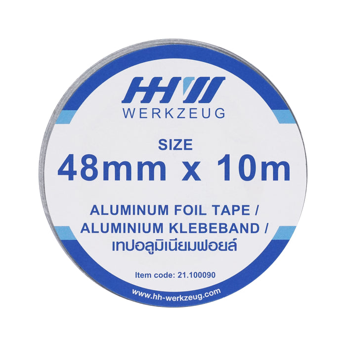 HHW เทปอลูมิเนียมฟอยล์ ขนาด 48mm x 10m Aluminum foil tape 21.100090